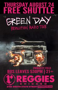 SHUTTLE TO GREEN DAY