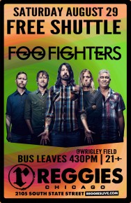 CANCELED: SHUTTLE TO FOO FIGHTERS