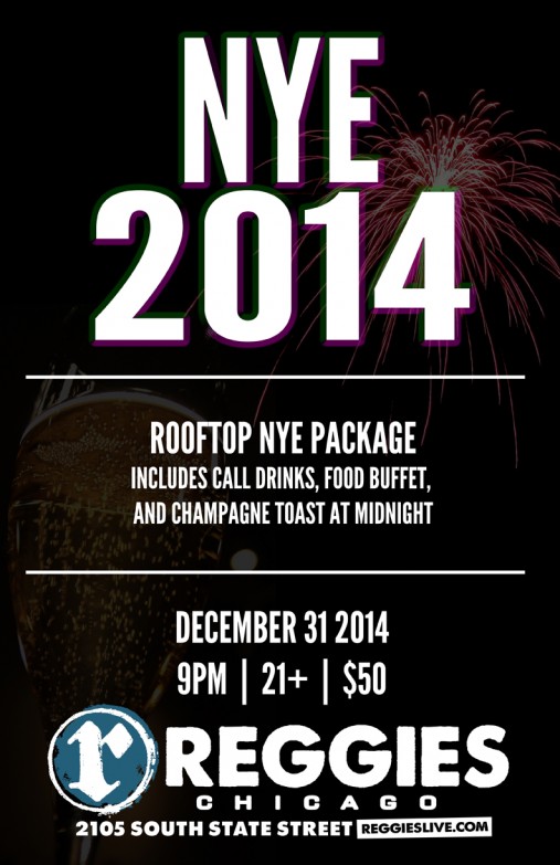 Reggies Rooftop New Years Eve Package | Reggies Chicago