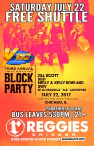 SHUTTLE TO V103 BLOCK PARTY