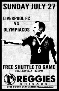 SHUTTLE TO LIVERPOOL FC vs OLYMPIACOS