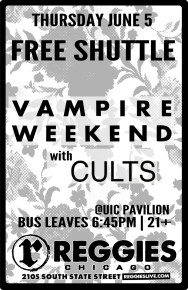 Shuttle to Vampire Weekend