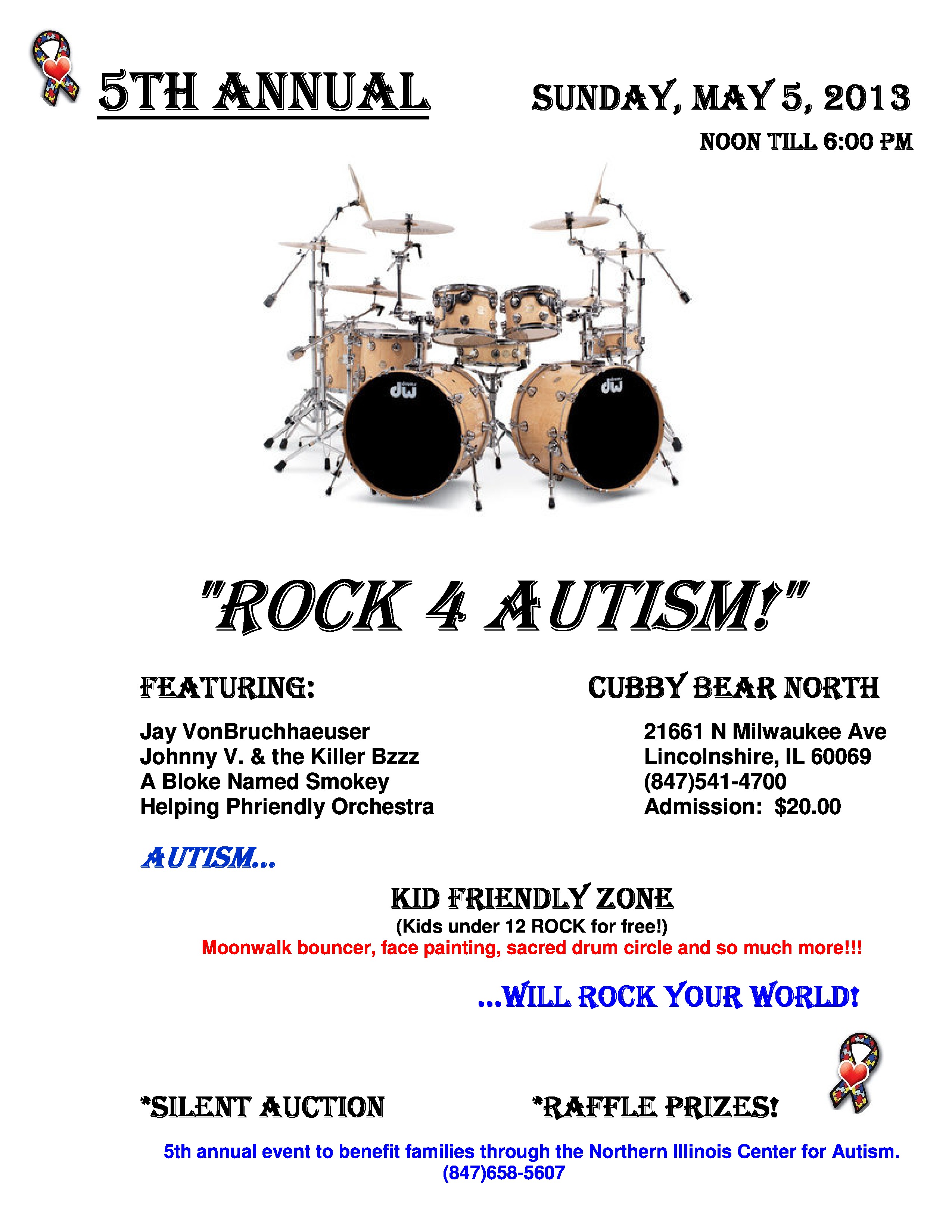 ROCK 4 AUTISM Reggies Chicago