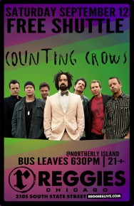 SHUTTLE TO COUNTING CROWS