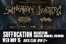 Suffocation + Incantation