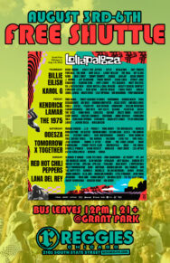 SHUTTLE TO LOLLAPALOOZA