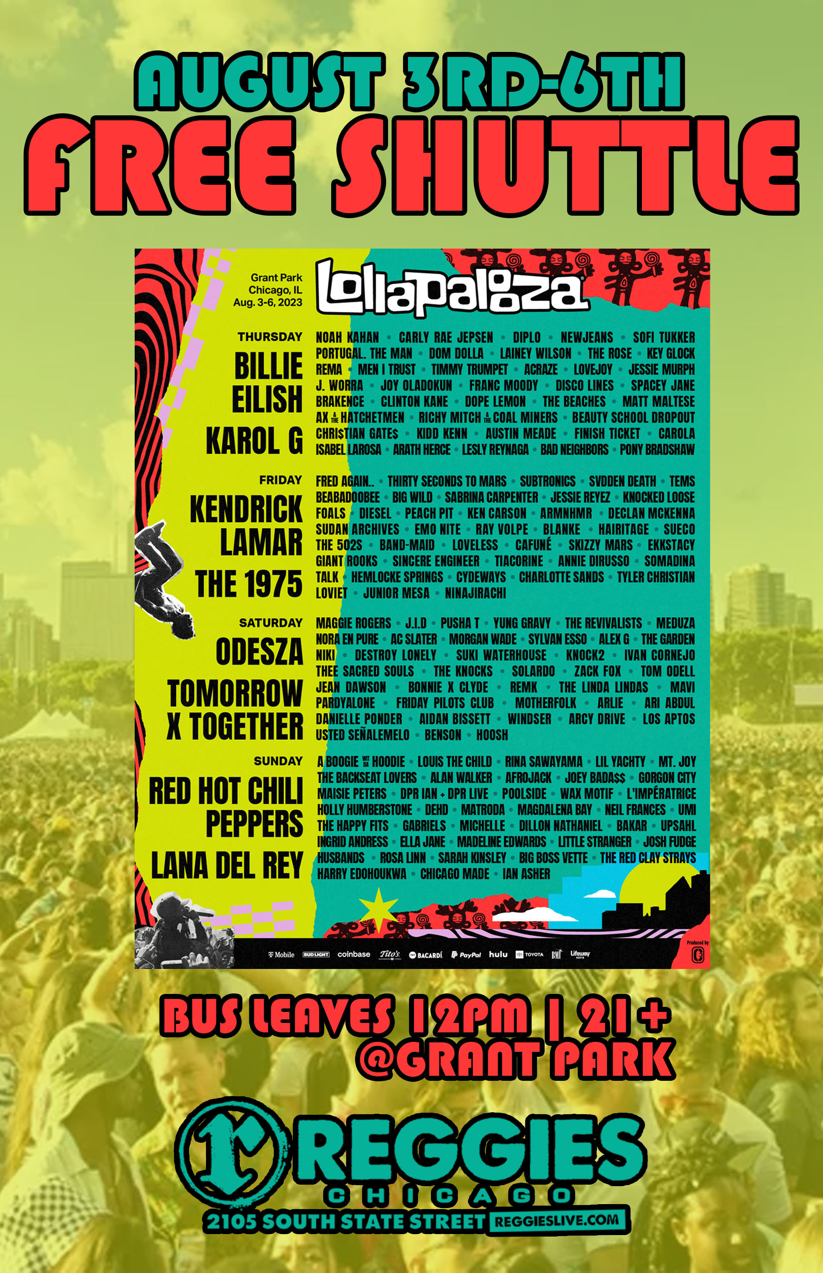 Lollapalooza 2023 at Grant Park: Event Guide