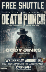 SHUTTLE TO FIVE FINGER DEATH PUNCH