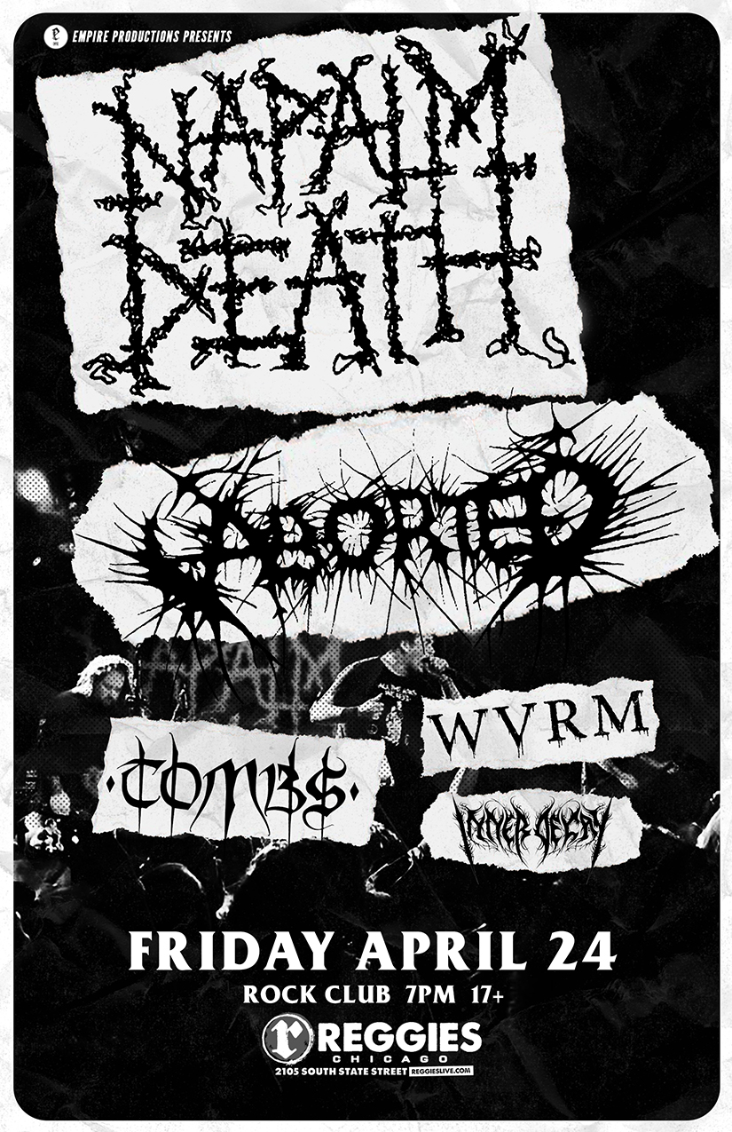 Apr 24 Napalm Death