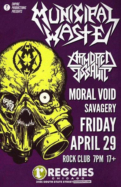 April29_MunicipalWaste Reggies Chicago