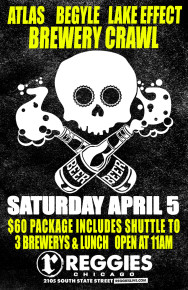 Reggies & Friends Brew Crawl