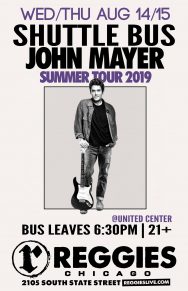 SHUTTLE TO JOHN MAYER