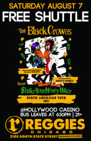 SHUTTLE TO BLACK CROWES