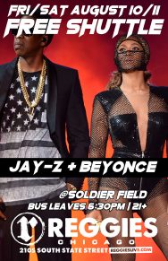 SHUTTLE TO JAY-Z + BEYONCE