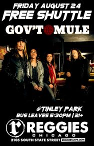 SHUTTLE TO GOVT MULE + AVETT BROTHERS