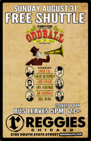 SHUTTLE TO ODDBALL COMEDY FEST