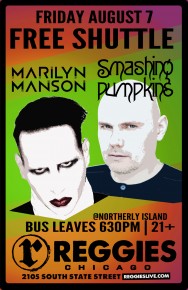 SHUTTLE TO SMASHING PUMPKINS & MARILYN MANSON