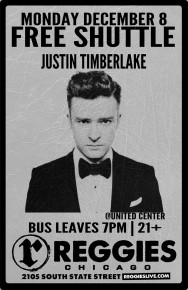 SHUTTLE TO JUSTIN TIMBERLAKE