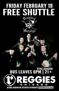 CANCELLED: SHUTTLE TO DROPKICK MURPHYS