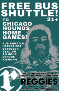 CHICAGO HOUNDS RUGBY CLUB SHUTTLE