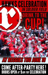 Blackhawks Parade Bus