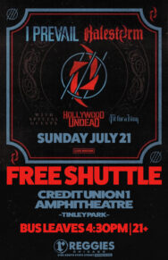 SHUTTLE TO I PREVAIL & HALESTORM