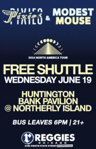 SHUTTLE TO PIXIES + MODEST MOUSE