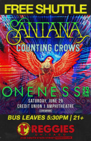 SHUTTLE TO SANTANA & COUNTING CROWS