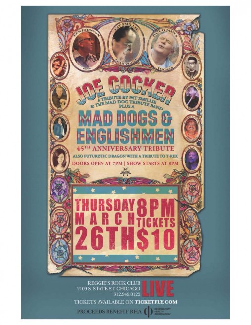 Joe Cocker Tribute on March 26 2015 Poster