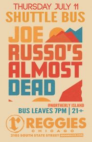 SHUTTLE TO JOE RUSSO’S ALMOST DEAD