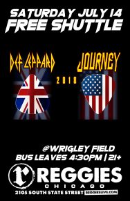 SHUTTLE TO DEF LEPPARD, JOURNEY