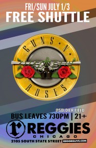 SHUTTLE TO GUNS N ROSES