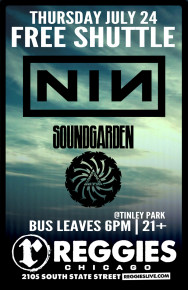 SHUTTLE TO NINE INCH NAILS, SOUNDGARDEN