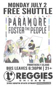 SHUTTLE TO PARAMORE SHUTTLE TO PARAMORE