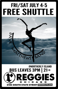 SHUTTLE TO DAVE MATTHEWS BAND