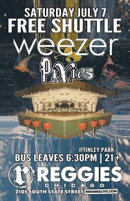 SHUTTLE TO WEEZER, PIXIES