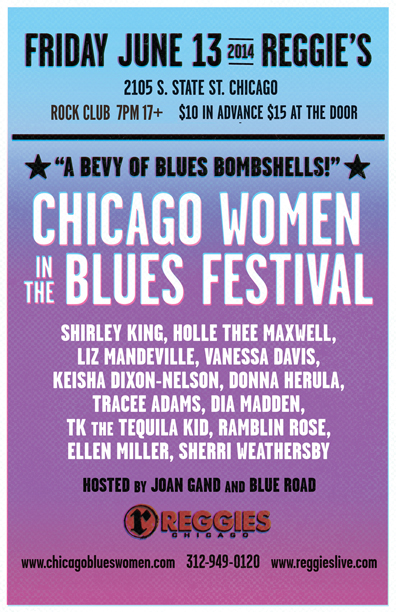 Chicago Women In The Blues Festival Reggies Chicago