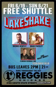 SHUTTLE TO WINDY CITY LAKESHAKE