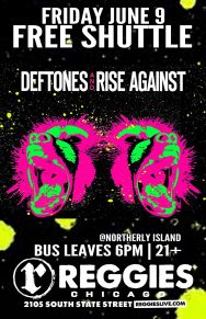 SHUTTLE TO RISE AGAINST + DEFTONES SHUTTLE TO RISE AGAINST + DEFTONES