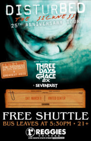 SHUTTLE TO DISTURBED