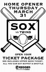 White Sox Vs Twins (Home Opener)