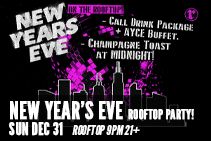 Rooftop NYE Package 2023