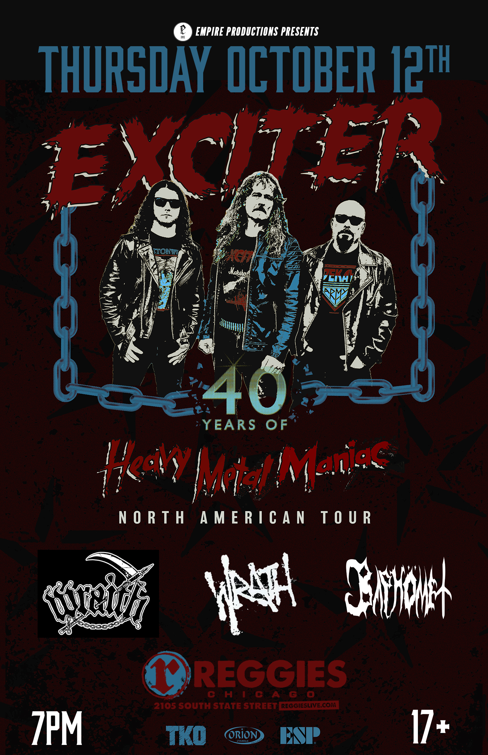 exciter band tour 2023