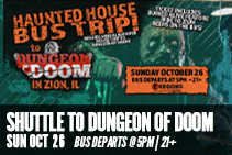 Reggies annual Haunted House trip to Dungeon Of Doom
