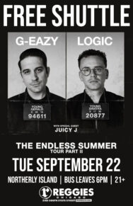 SHUTTLE TO G-EAZY & LOGIC