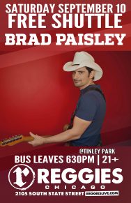 SHUTTLE TO BRAD PAISLEY