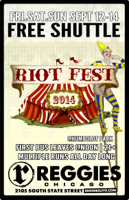 RIOT FEST SHUTTLE