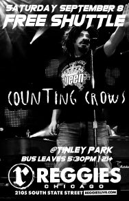 SHUTTLE TO COUNTING CROWS, LIVE