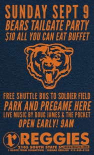 BEARS HOME OPENER TAILGATE PARTY