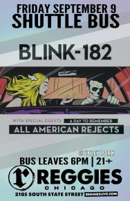 SHUTTLE TO BLINK 182